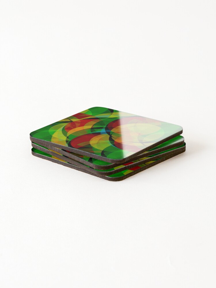 Thumbnail 4 of 5, Coasters (Set of 4), Discernment designed and sold by InfinitePathArt.