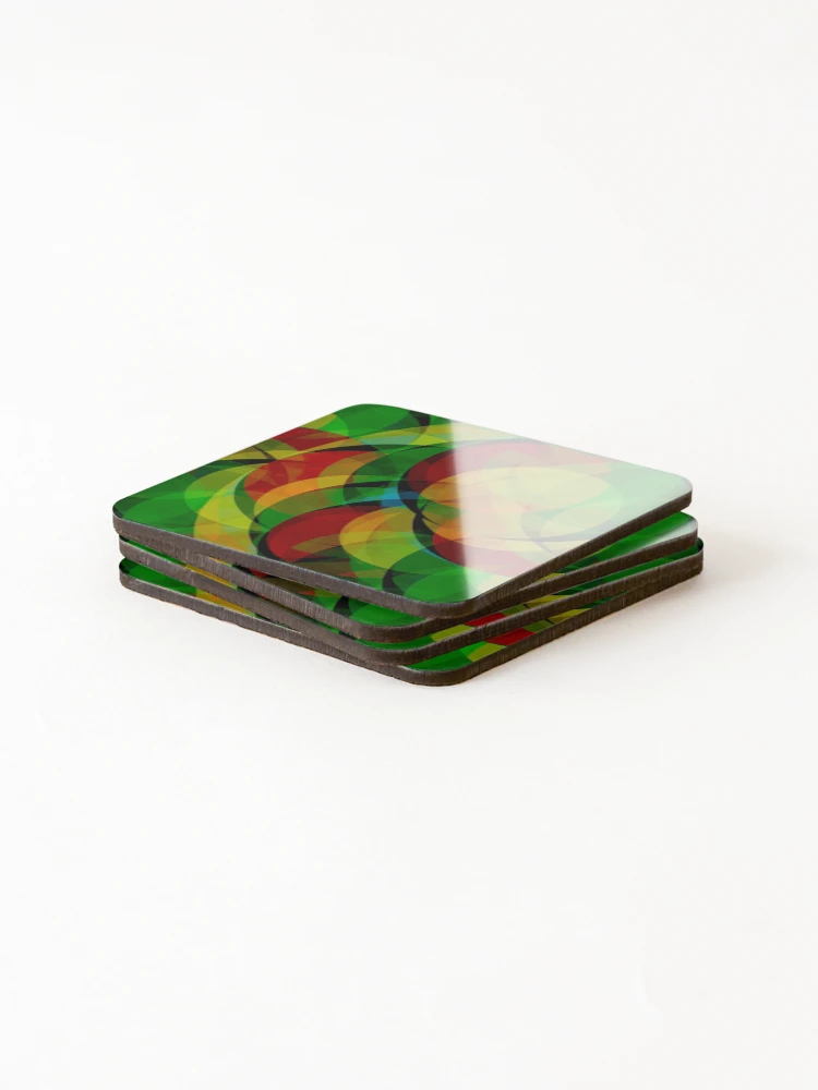 Thumbnail 4 of 5, Coasters (Set of 4), Discernment designed and sold by InfinitePathArt.