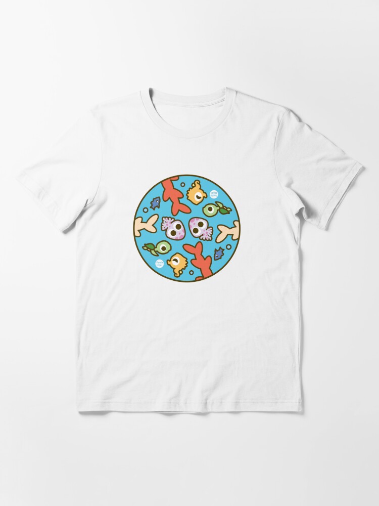 Thumbnail 2 of 7, Essential T-Shirt, Undersea Animal Circular Pattern designed and sold by PaolaOpal.