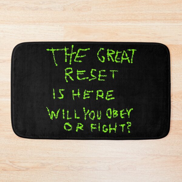 Item preview, The Great Reset is Here (Obey Or Fight) D3 Production designed and sold by SelfUpgrade.