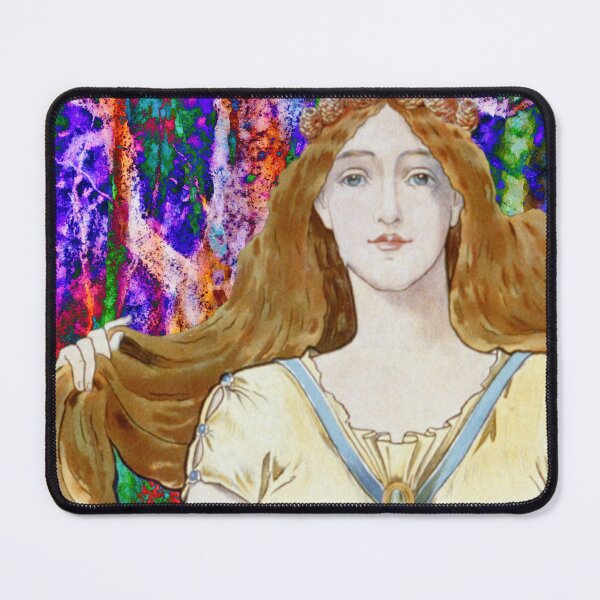 Item preview, The Lost Maiden in the Enchanted Forest designed and sold by EdwardMonet.