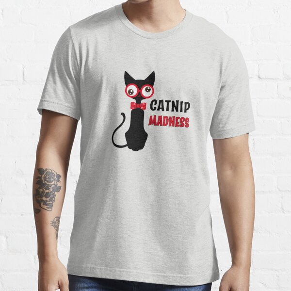 Funny Cat Shirts for Women Men Catnip Madness Cute Cat Shirts 