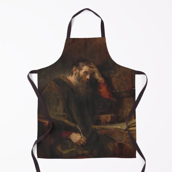 Item preview, The Apostle Paul | Rembrandt | 1657 Renaissance Gospel Biblical Art designed and sold by CJET.
