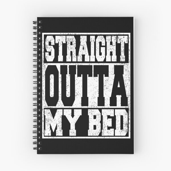 Item preview, Straight Outta My Bed Funny Lazy designed and sold by ARTZ84.