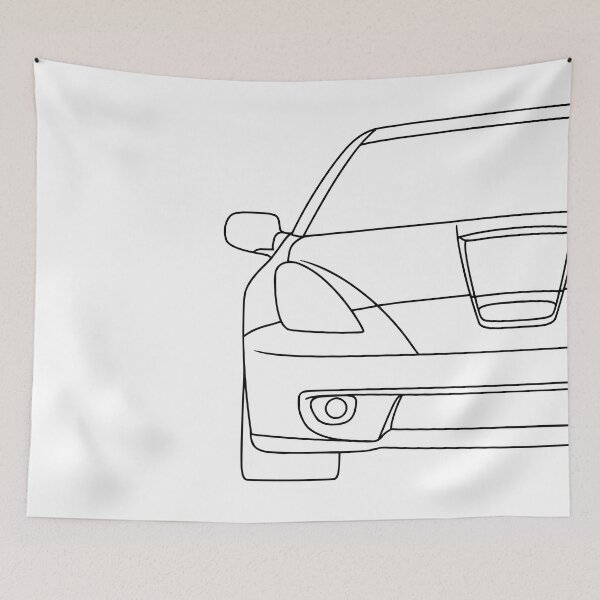 Item preview, Toyota Celica T230 black lines designed and sold by EdimDesign.