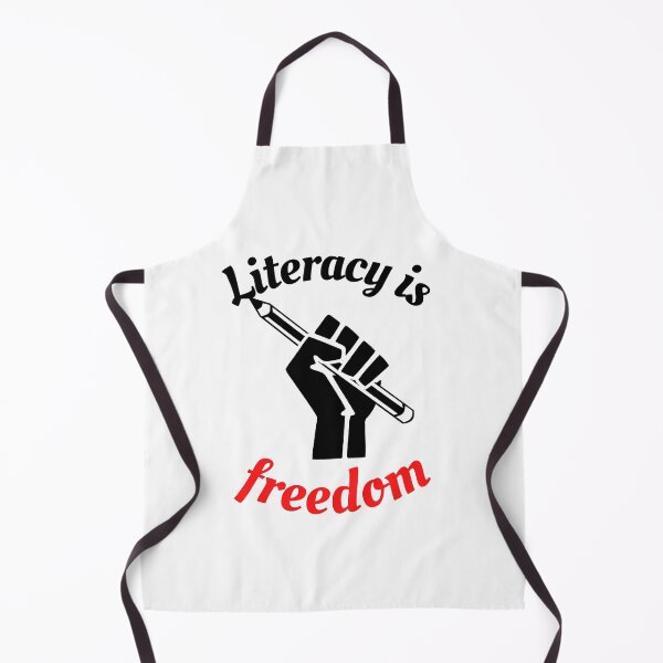 Item preview, Literacy is Freedom - hand holding a pencil designed and sold by Rsagur12.