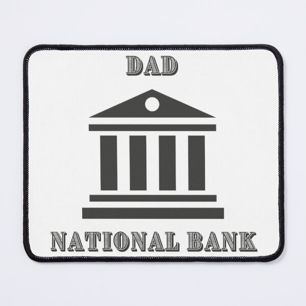 Item preview, Dad National Bank designed and sold by MultiversiTee.