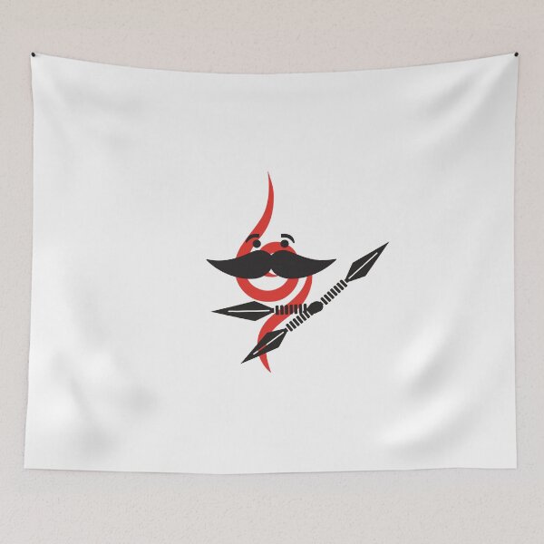 Item preview, Great Shinobi Mustache 4 designed and sold by weirdandstrange.