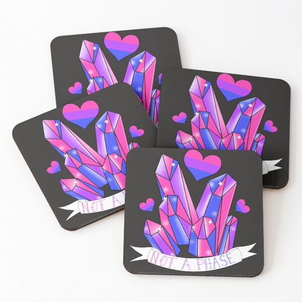 Item preview, Bi pride crystals  designed and sold by CraftKrazie.