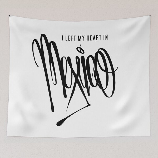 Item preview, I Left My Heart In Mexico designed and sold by TresChicXO.