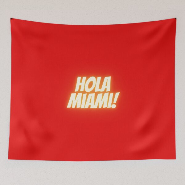 Item preview, Hola Miami! - Miami - Miami Beaches designed and sold by boomantique.