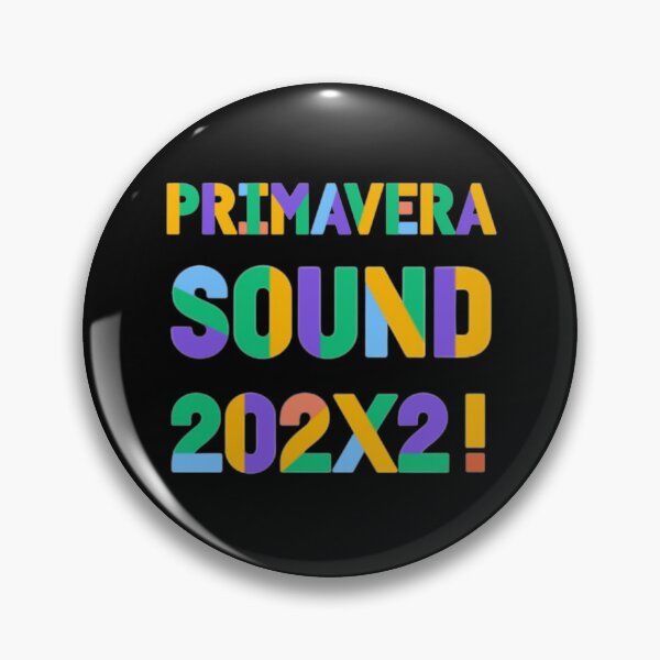 Item preview, Primavera Sound 202x2! Shirt, Cap and Acrylic Blocks Best New Cool, Funky and Colorful Shirt, Cap and Acrylic Blocks Primavera Sound designed and sold by BasicBeachCR.