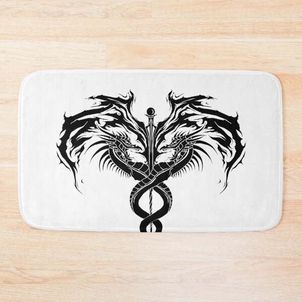 Item preview, Mercury Rod Caduceus Tattoo designed and sold by si3iy.