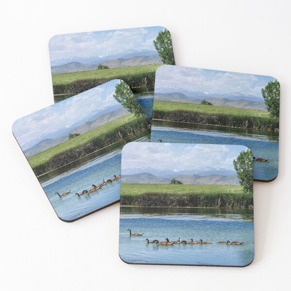 Item preview, Colorado Landscape with Geese on Water designed and sold by Carlo Varo.