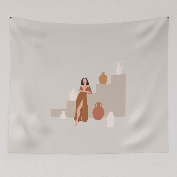 Item preview, A mysterious woman... of antiquity? designed and sold by Oceamoon.