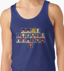 Select Your Character - Super Street Fighter 2 Turbo Tank Top