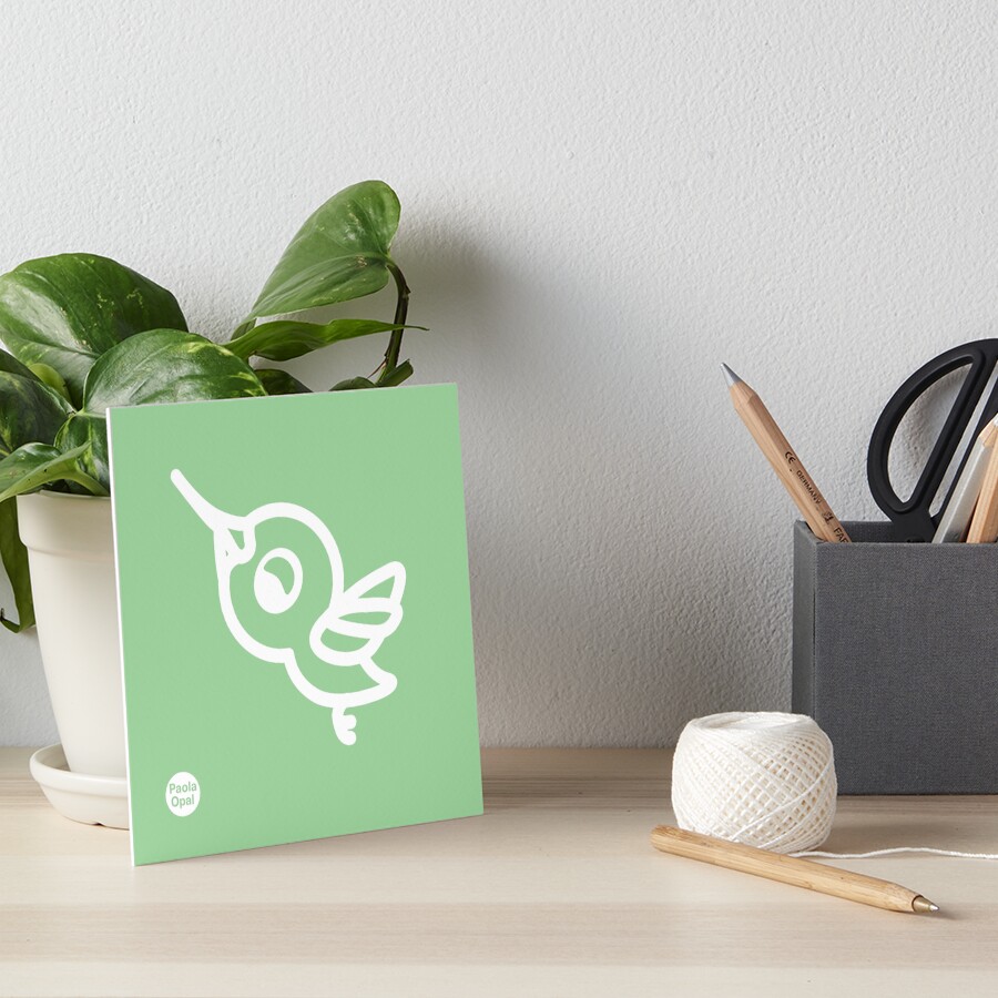 Item preview, Art Board Print designed and sold by PaolaOpal.