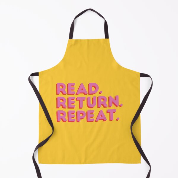 Item preview, Read return repeat. Reader saying. designed and sold by SweetLog.