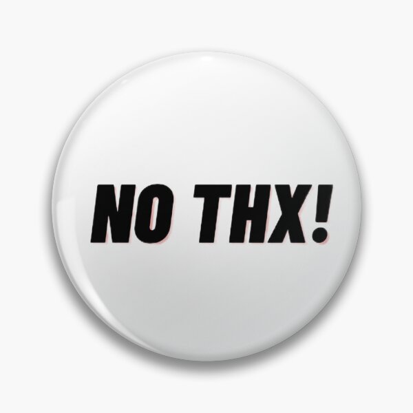Item preview, No THX! designed and sold by WmArt-design.