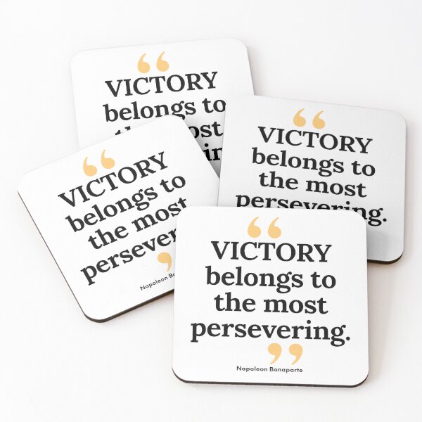Item preview, 6 Short Words Unlock The Key To Succeed At Anything - Motivational Quote on Perseverance designed and sold by Soaring Eagle.