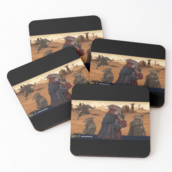 Item preview, Kudo the Warlock Gordian Quest Sticker/Poster designed and sold by XNIO.