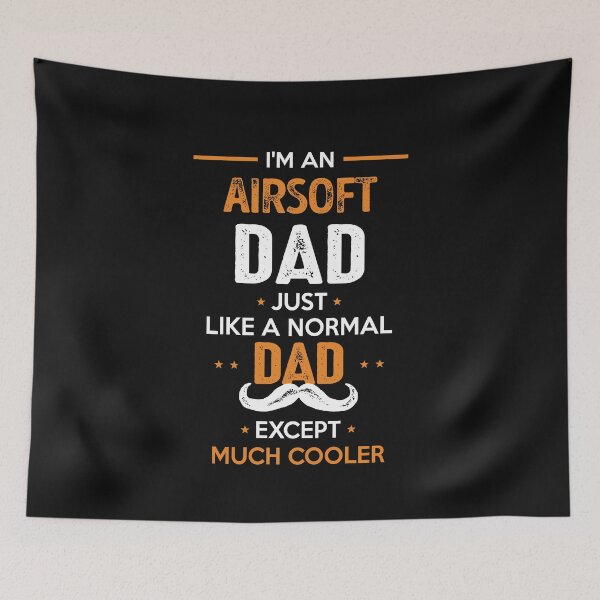 Item preview, Airsoft Dad Except Much Cooler Cool Gift designed and sold by Just Be Different.