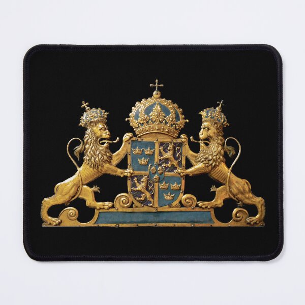 Item preview, Coat of arms of Sweden from the tomb of King Gustav Vasa in Uppsala, Sweden. designed and sold by Luggnagg.