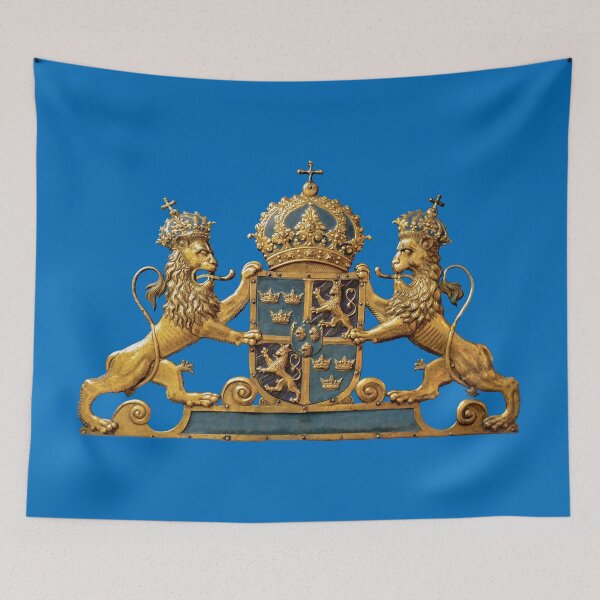 Item preview, Coat of arms of Sweden from the tomb of King Gustav Vasa in Uppsala, Sweden. designed and sold by Luggnagg.
