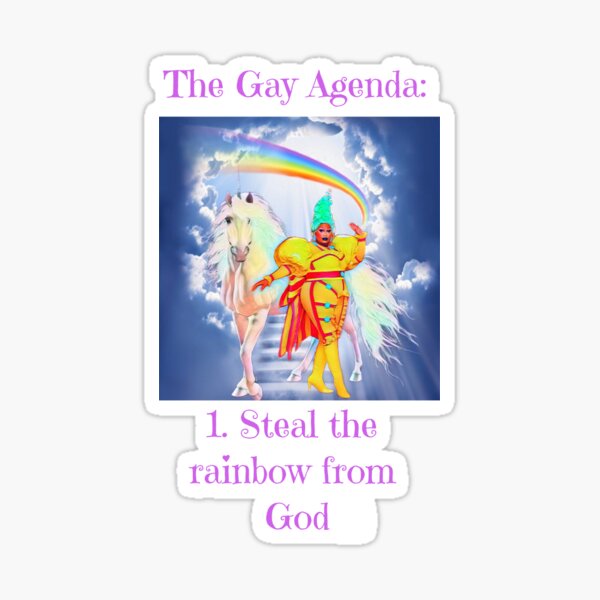 L'agenda gay Sticker