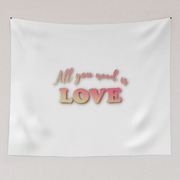 Item preview, All you need is love designed and sold by Heloisa Facchin.