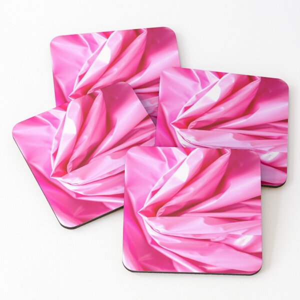 Item preview, PATTERN DESIGN STUDY #64 – Crumpled Hot Pink Silk designed and sold by DEL-Productions.