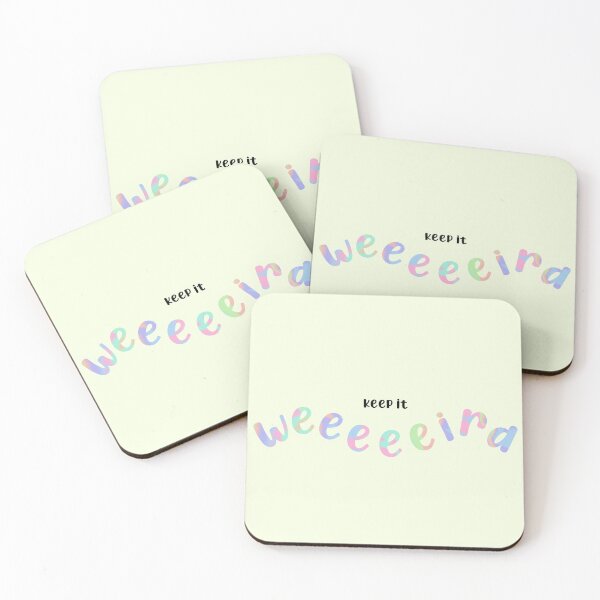 Item preview, Keep it weird - pastel designed and sold by UnseenGhost.