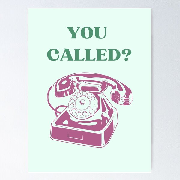 Item preview, You Called? designed and sold by audreyvaver7.