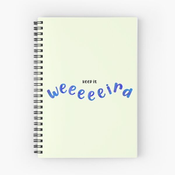 Item preview, Keep it weird - blue designed and sold by UnseenGhost.