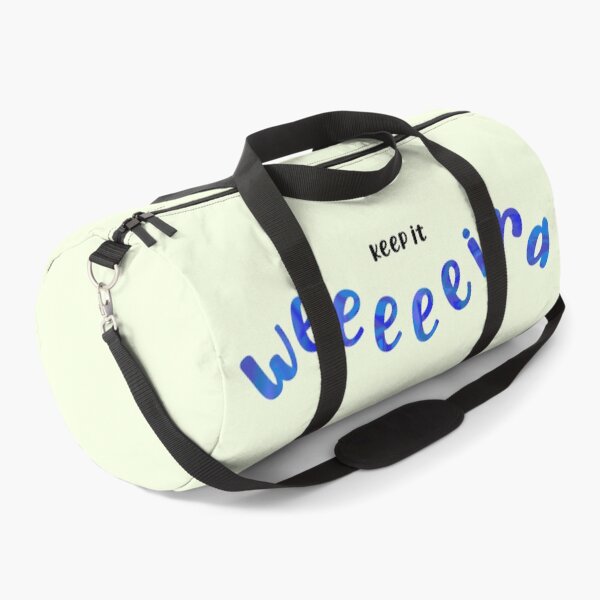 Item preview, Keep it weird - blue designed and sold by UnseenGhost.