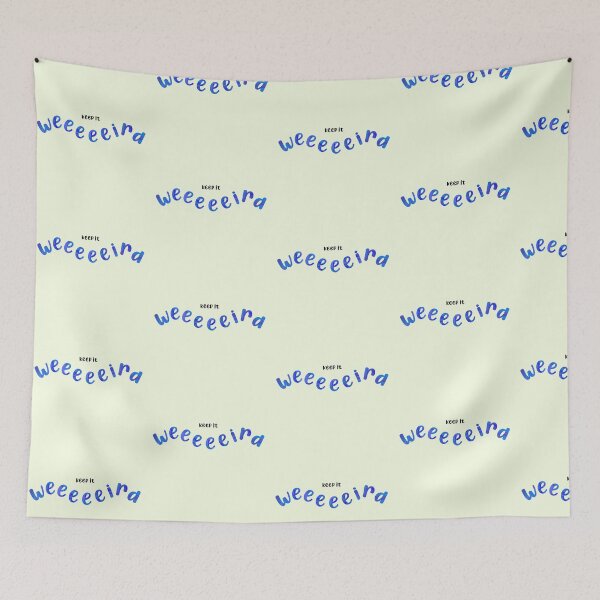 Item preview, Keep it weird - blue designed and sold by UnseenGhost.