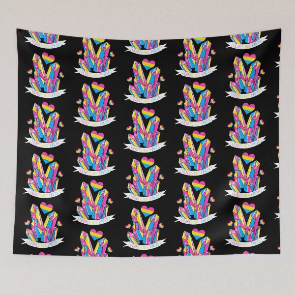 Item preview, Pansexual pride crystals  designed and sold by CraftKrazie.