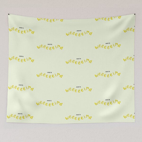 Item preview, Keep it weird - yellow designed and sold by UnseenGhost.