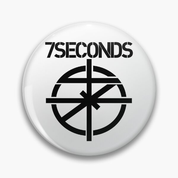Item preview, 7 Seconds Black Logo designed and sold by roisestephens.