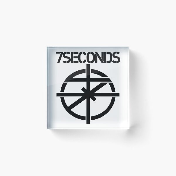 Item preview, 7 Seconds Black Logo designed and sold by roisestephens.