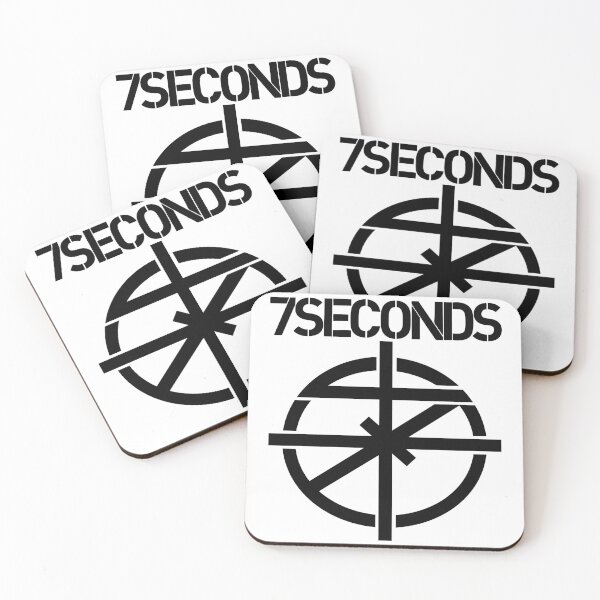 Item preview, 7 Seconds Black Logo designed and sold by roisestephens.