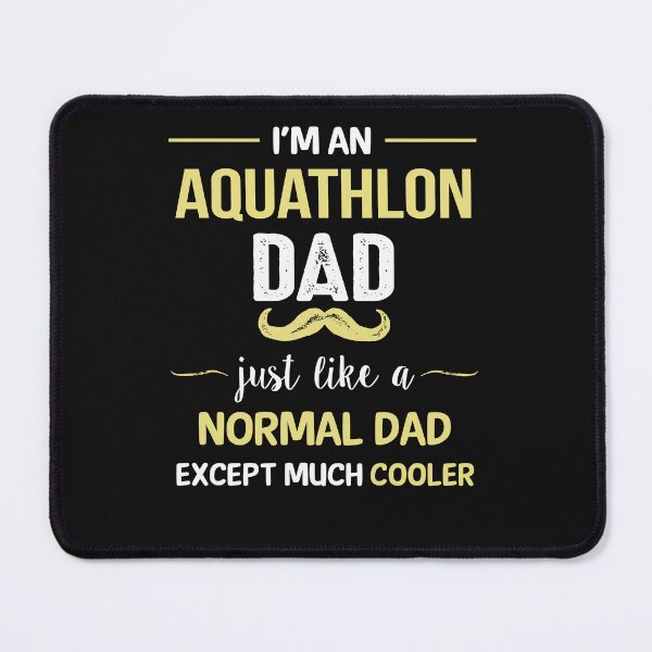 Item preview, Aquathlon Dad Except Much Cooler designed and sold by Just Be Different.