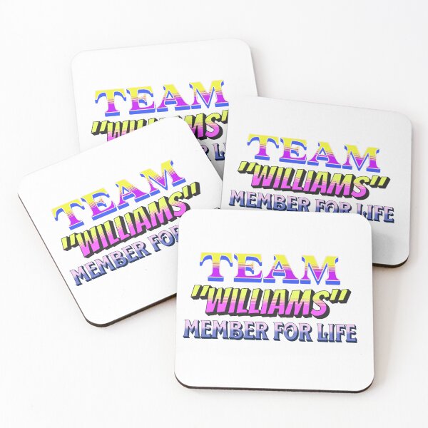 Item preview, Team Williams Member For Life designed and sold by Handyhouse.