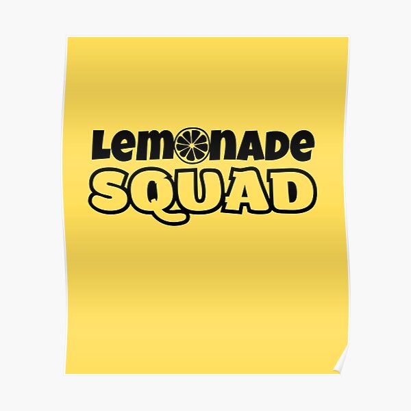 Lemonade Stand Awesome Lemonade Squad Lemonade Stand Boss Lemonade