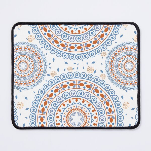 Item preview, Mandala Blue and Orange designed and sold by BtheLight.