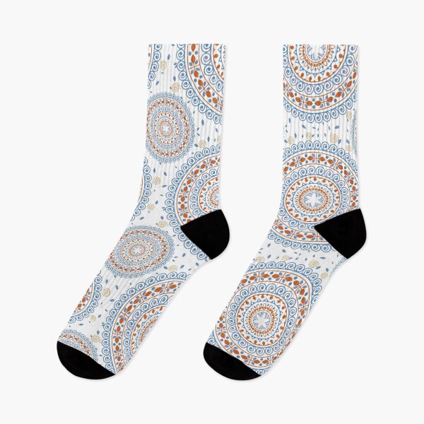 Item preview, Mandala Blue and Orange designed and sold by BtheLight.