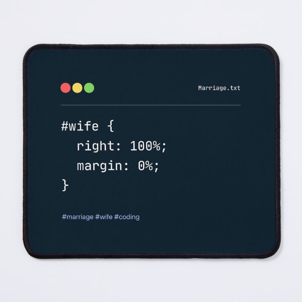 Item preview, Coder Wife Right Funny Developers And Programmers Coding designed and sold by CuteLovelyDesigns.