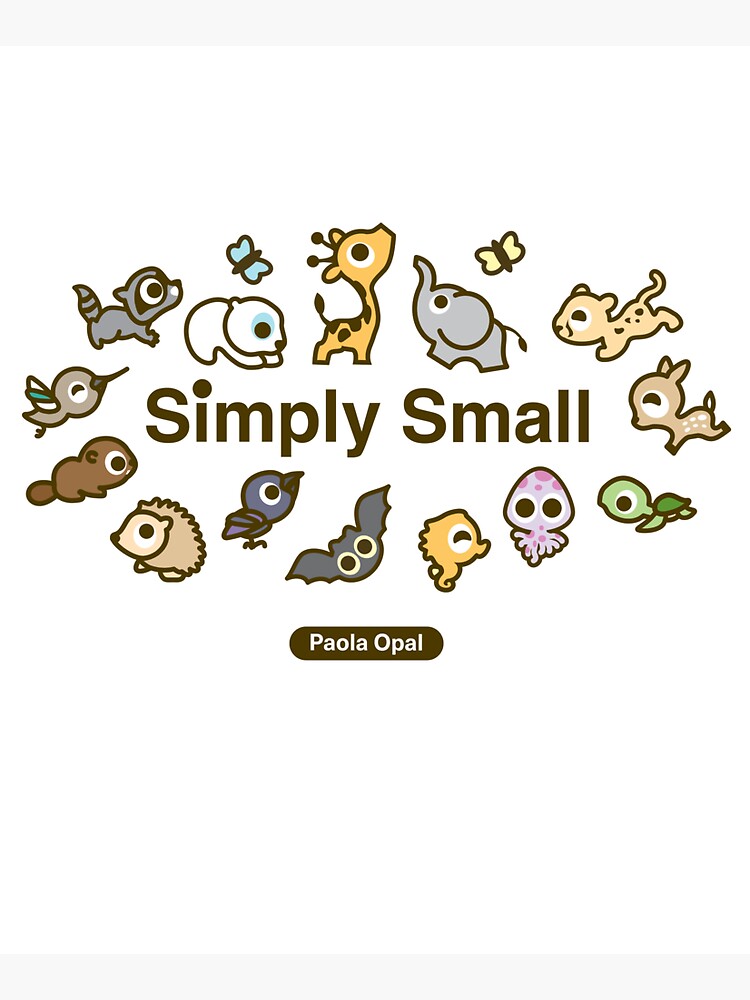 Thumbnail 5 of 5, Tote Bag, Simply Small Series Logo with Characters designed and sold by PaolaOpal.