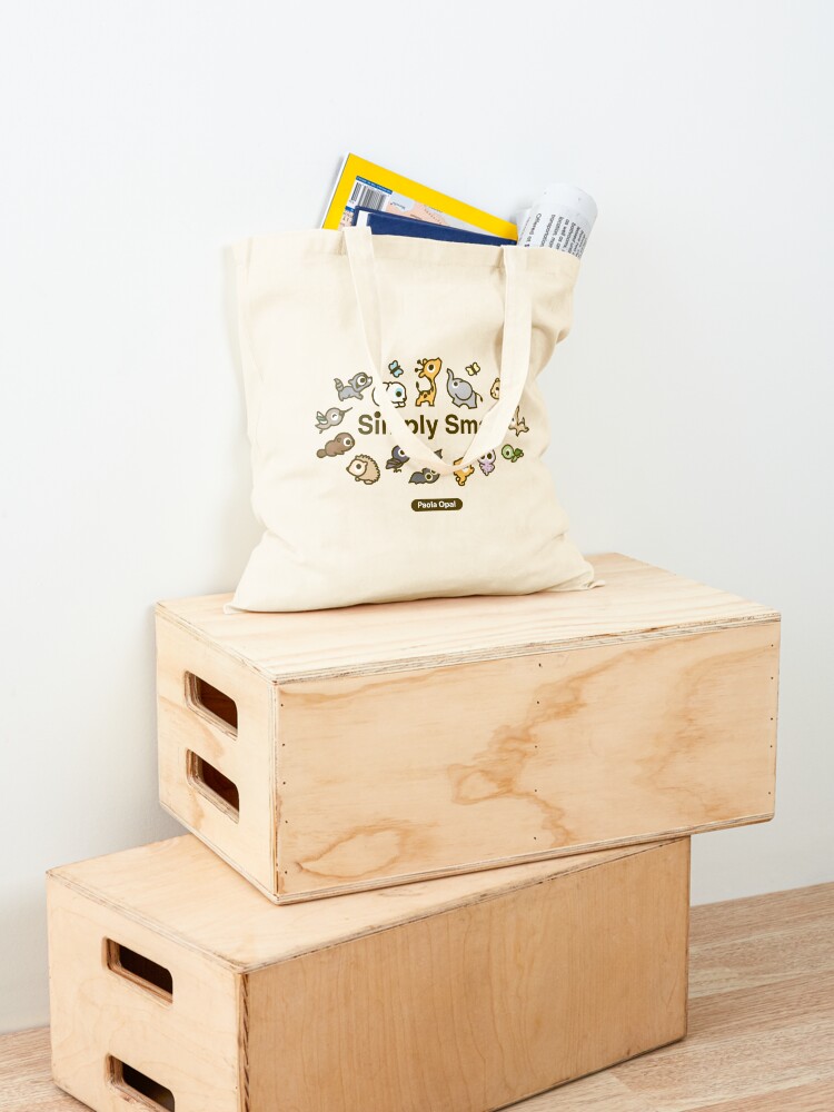 Thumbnail 4 of 5, Tote Bag, Simply Small Series Logo with Characters designed and sold by PaolaOpal.