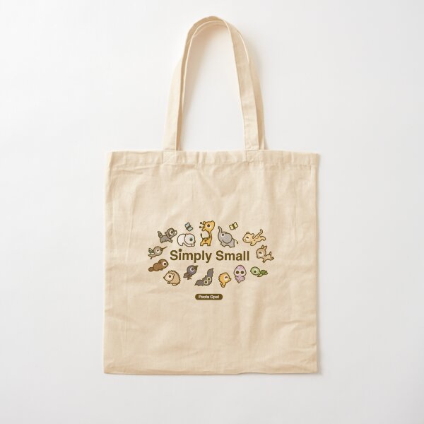 Simply Small Series Logo with Characters Cotton Tote Bag